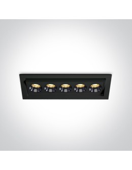 One Light FERO 5R adjustable recessed 12W 3000K black 51012H/B/W.