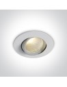 One Light GLIFADA wpust regulowany 7W 4000K biały 11107B/W/C One Light GLIFADA wpust regulowany 7W 4000K biały 11107B/W/C