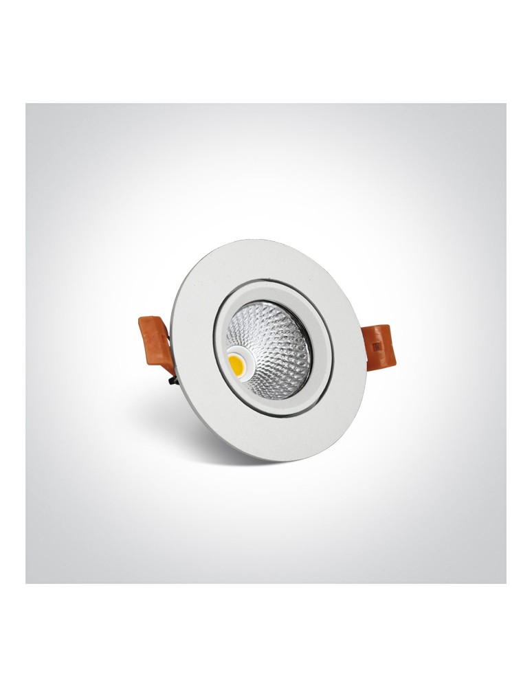 One Light GLIFADA wpust regulowany 7W 4000K biały 11107B/W/C One Light GLIFADA wpust regulowany 7W 4000K biały 11107B/W/C
