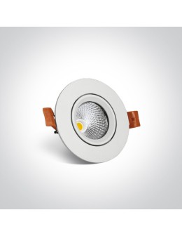 One Light GLIFADA adjustable recessed 7W 4000K white 11107B/W/C. - product 2