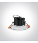 LED flush-mounted lamps - One Light GLIFADA adjustable recessed 7W 4000K white 11107B/W/C. - product 3