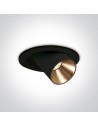 One Light IDIL adjustable 9W 3000K downpipe black 11109B/B/W