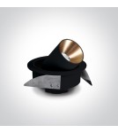 LED flush-mounted lamps - One Light IDIL adjustable 9W 3000K downpipe black 11109B/B/W - product 2