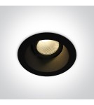 LED flush-mounted lamps - One Light KOROPI adjustable recessed 7W 3000K-3500K-4000K black 11107FD/B/V. - product 1