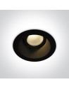 One Light KOROPI adjustable recessed 7W 3000K-3500K-4000K black 11107FD/B/V.
