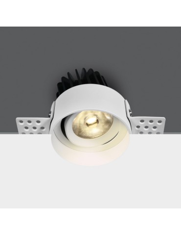 One Light MERSA wpust regulowany bezramkowy 12W moduł LED biały  11112T/W/W