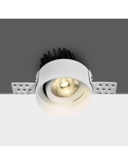 One Light MERSA wpust regulowany bezramkowy 12W moduł LED biały 11112T/W/W