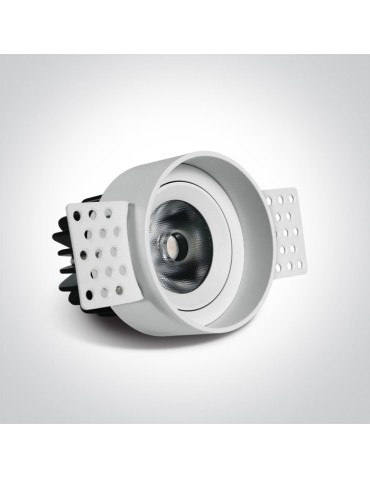 One Light MERSA wpust regulowany bezramkowy 12W moduł LED biały  11112T/W/W - produkt 2