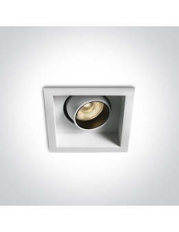 One Light SINDOS adjustable recessed 6W 3000K white 51106M/W/W.