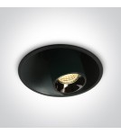 LED flush-mounted lamps - One Light SKITI O adjustable recessed 7W 3000K black 11107T/B/W. - product 1