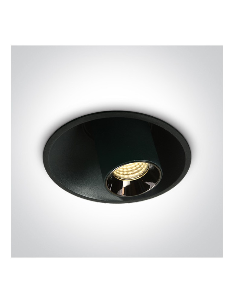 LED flush-mounted lamps - One Light SKITI O adjustable recessed 7W 3000K black 11107T/B/W. - product kolory-swiatla.pl 1
