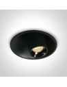 One Light SKITI O adjustable recessed 7W 3000K black 11107T/B/W.