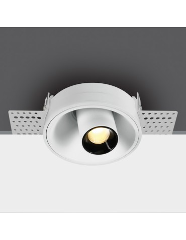 One Light SKITI T frameless adjustable recessed 7W LED module white 11107TTR/W/W.