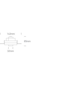 One Light SKITI T wpust regulowany bezramkowy 7W moduł LED biały  11107TTR/W/W - produkt 2