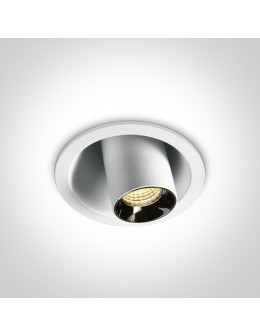 One Light TONA wpust regulowany 6W 3000K biały 11106T/W/W
