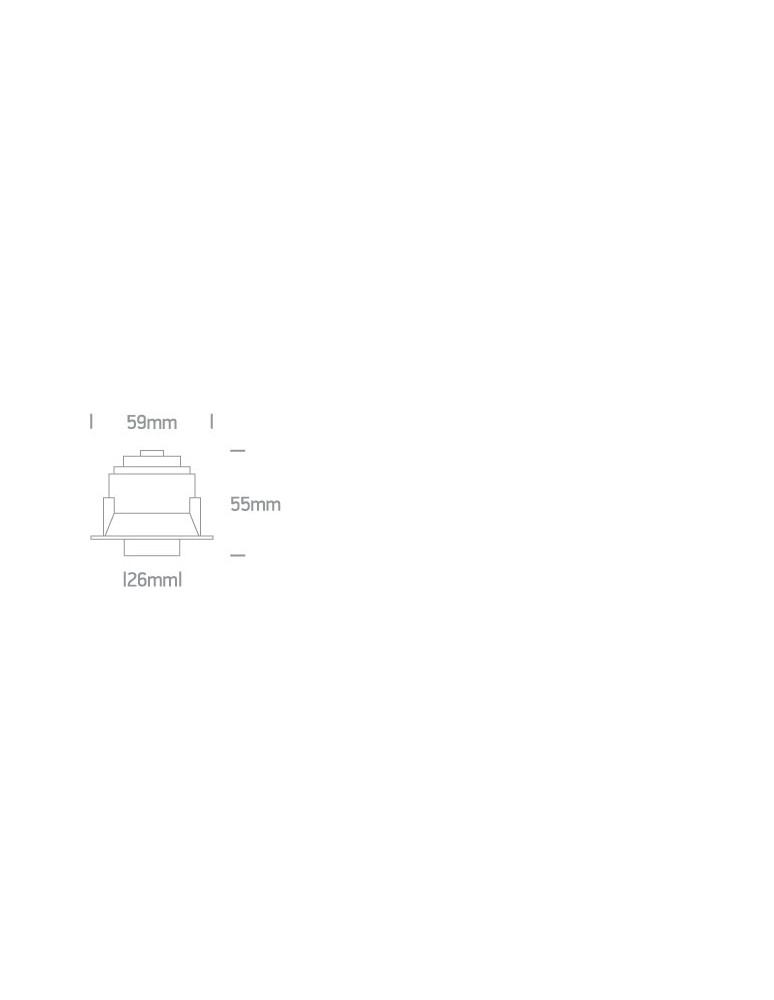 LED flush-mounted lamps - One Light TONA adjustable recessed 6W 3000K black 11106T/B/W. - product kolory-swiatla.pl 2