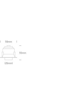 One Light TONA wpust regulowany 6W 3000K czarny  11106T/B/W - produkt 2