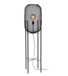 Loft floor lamps - industrial - Lucide MESH Floor lamp 1xE27 black 45785/01/30 - product 2