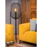 Loft floor lamps - industrial - Lucide MESH Floor lamp 1xE27 black 45785/01/30 - product 5