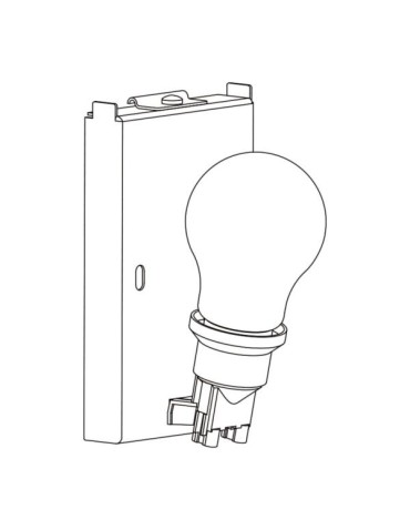 Astro Backplate 3 Ścienna 1x60W Max E27 Biały 1367003