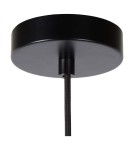 Brass-colored pendant lamps - Lucide GIADA Pendant 1xE27 satin brass black 30472/40/02 - product 5