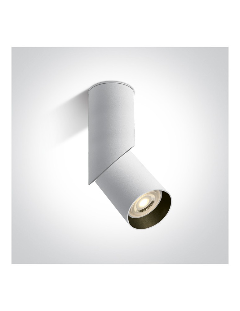 One Light DAVOS E4 sufitowa 10W GU10 biały  12105E4/W