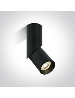 One Light DAVOS E4 ceiling 10W GU10 black 12105E4/B