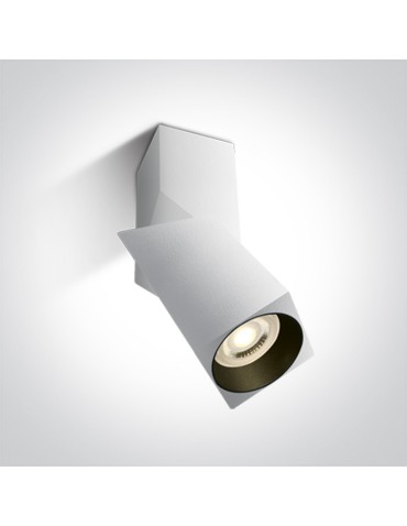 One Light DAVOS E6 sufitowa 10W GU10 biały  12105E6/W