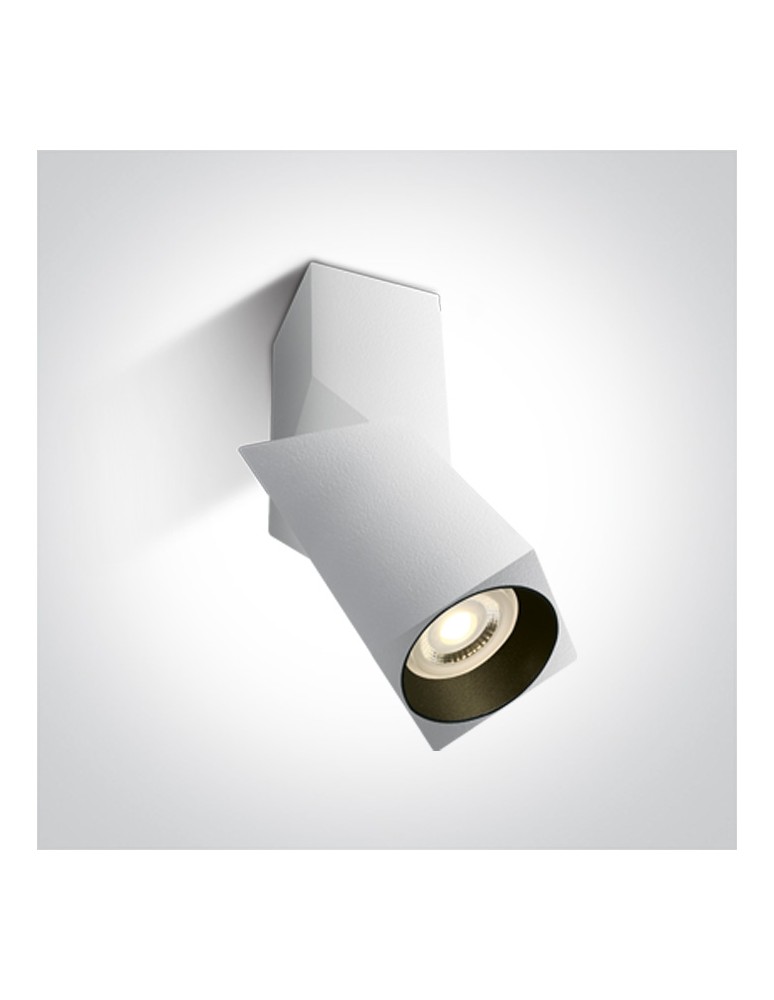 Spotlight ceiling lamps - One Light DAVOS E6 ceiling 10W GU10 white 12105E6/W. - product kolory-swiatla.pl 1