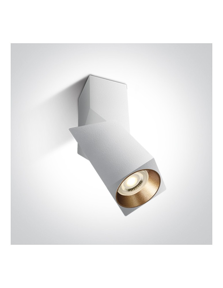 Spotlight ceiling lamps - One Light DAVOS E6 ceiling 10W GU10 white 12105E6/W. - product kolory-swiatla.pl 2