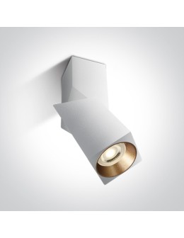 One Light DAVOS E6 sufitowa 10W GU10 biały  12105E6/W - produkt 2