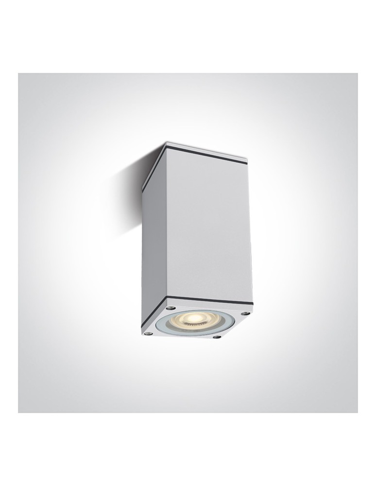 Outdoor ceiling lamps - One Light DIOS S ceiling 10W GU10 white IP54 67426D/W. - product kolory-swiatla.pl 1