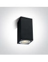 One Light DIOS S sufitowa 10W GU10 czarny IP54 67426D/B
