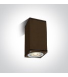 Outdoor ceiling lamps - One Light DIOS S ceiling 10W GU10 rust brown IP54 67426D/BR - product 1