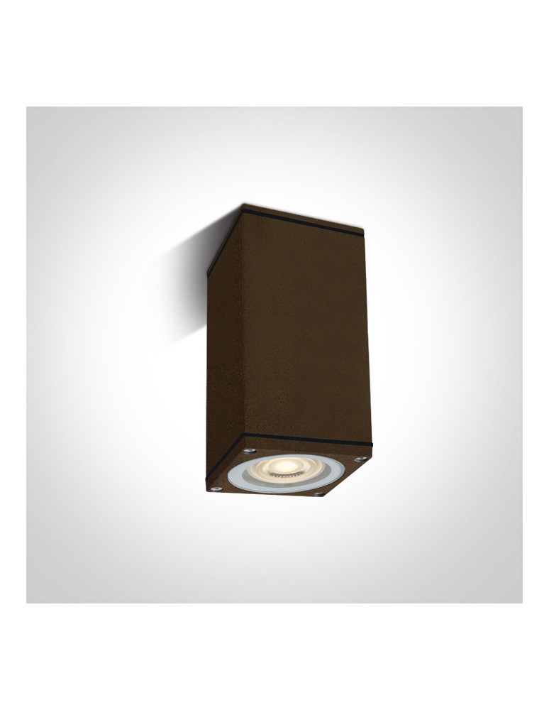 Outdoor ceiling lamps - One Light DIOS S ceiling 10W GU10 rust brown IP54 67426D/BR - product kolory-swiatla.pl 1