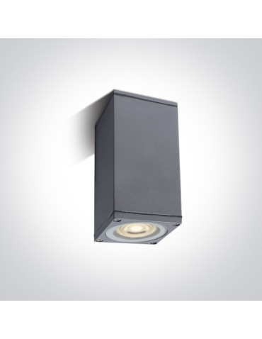 One Light DIOS S ceiling 10W GU10 grey IP54 67426D/G