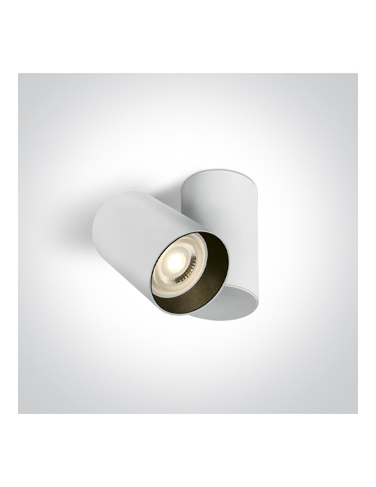 Spotlight ceiling lamps - One Light ELATOS E ceiling light 10W GU10 white 65105E/W. - product kolory-swiatla.pl 1