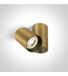 Spotlight ceiling lamps - One Light ELATOS E ceiling light 10W GU10 champagne 65105E/CH - product 1