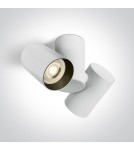 One Light ELATOS E2 sufitowa 2x10W GU10 biały  65205E/W