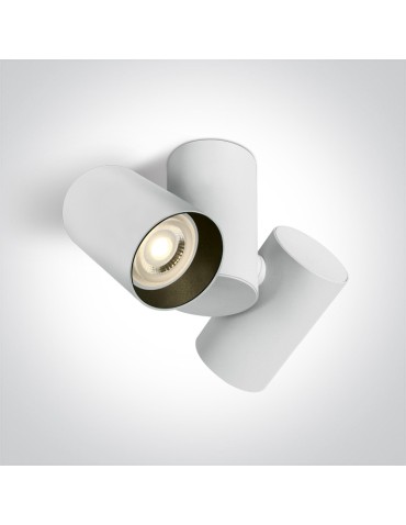 One Light ELATOS E2 sufitowa 2x10W GU10 biały  65205E/W