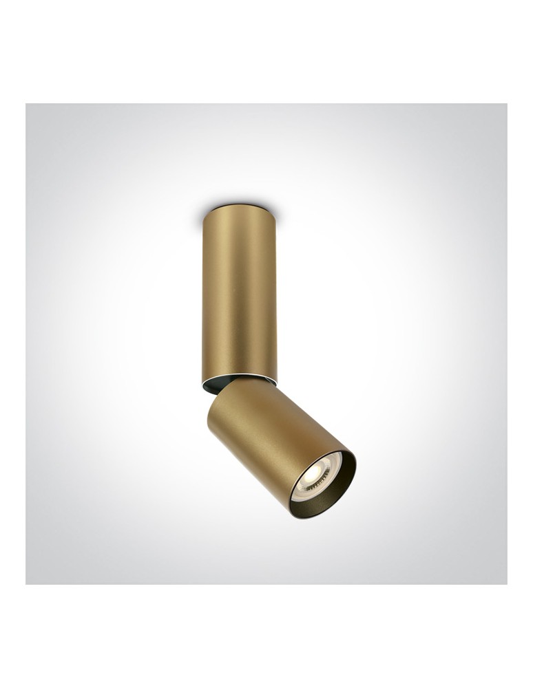 One Light ELATOS EA sufitowa 10W GU10 szampański  65105EA/CH