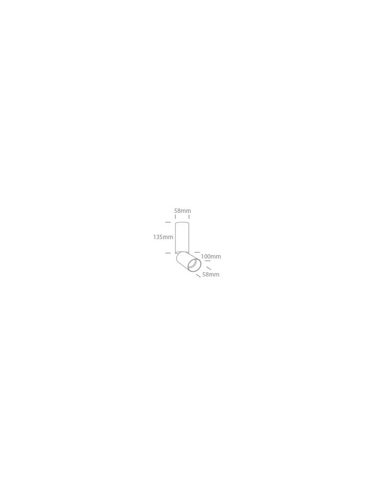 Spotlight ceiling lamps - One Light ELATOS EA ceiling 10W GU10 champagne 65105EA/CH - product kolory-swiatla.pl 3