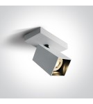 Spotlight ceiling lamps - One Light ELATOS NB ceiling 10W GU10 white 65105NB/W. - product 1