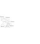 One Light ELATOS NB sufitowa 10W GU10 czarny  65105NB/B