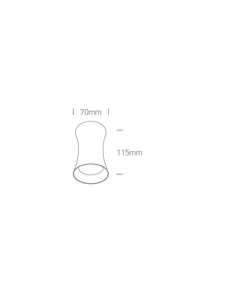 Round ceiling luminaires - One Light MARDIN F ceiling 10W GU10 brushed brass 12105F/BBS - product kolory-swiatla.pl 2