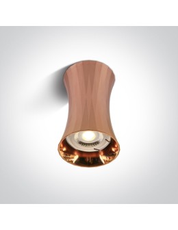 One Light MARDIN J ceiling light 10W GU10 copper 12105J/CU