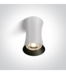 Round ceiling luminaires - One Light MARDIN L ceiling 10W GU10 white 12105L/W. - product 1