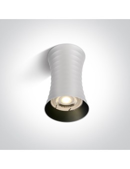 One Light MARDIN L sufitowa 10W GU10 biały  12105L/W