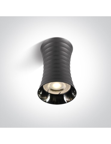 One Light MARDIN L sufitowa 10W GU10 ciemny chrom  12105L/DC