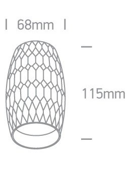 One Light MONOLITOS ceiling 10W GU10 dark chrome 12105H/DC - product 2